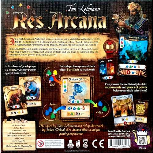 Res Arcana - настолна игра