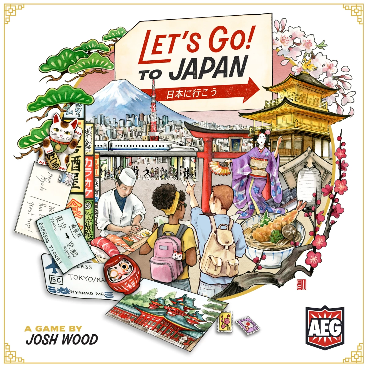 Let's Go! To Japan - настолна игра