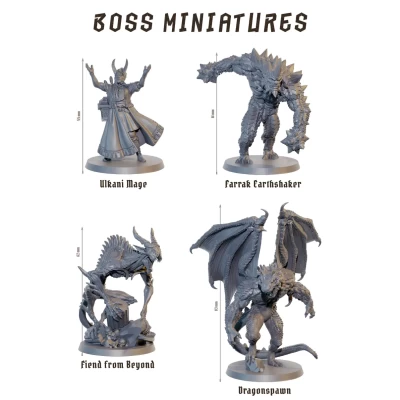 Fateforge: Chronicles of Kaan - Boss Miniatures