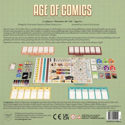 Age of Comics: The Golden Years - настолна игра