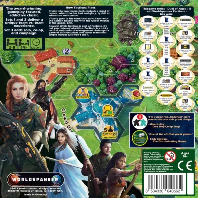 Worldspanner Factions, Set 1: Heroes - настолна игра