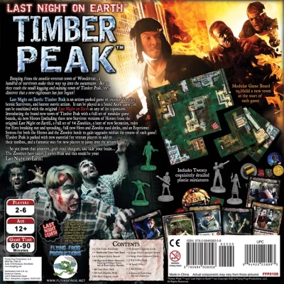 Last Night on Earth: Timber Peak - настолна игра