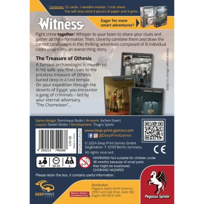 Witness: The Treasure of Othesis - настолна игра