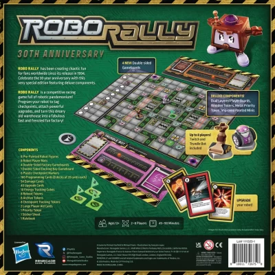 Robo Rally: 30th Anniversary - настолна игра