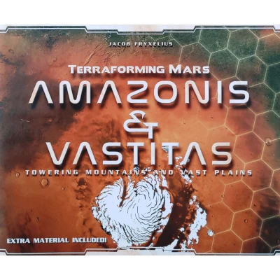 Terraforming Mars: Amazonis & Vastitas - разширение за настолна игра