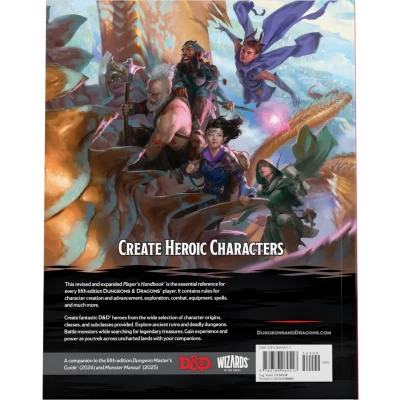 Dungeons & Dragons RPG: Player's Handbook (2024)