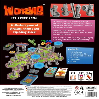 Worms: The Board Game - настолна игра