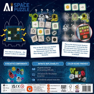 AI Space Puzzle - настолна игра