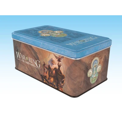 War of the Ring: The Card Game - Free People Card Box and Sleeves (Radagast Version)