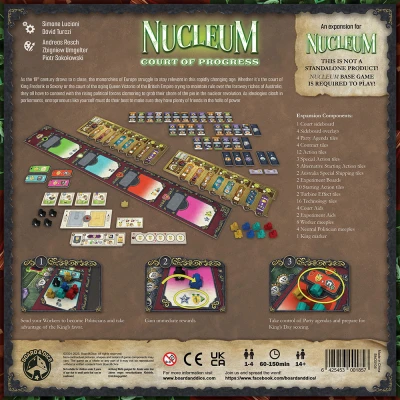 Nucleum: Court of Progress - разширение за настолна игра