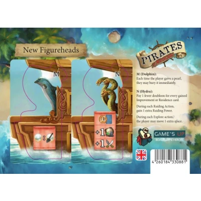 Pirates of Maracaibo: New Figureheads Promo Pack - разширение за настолна игра