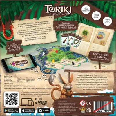 Toriki: The Castaway Island - настолна игра