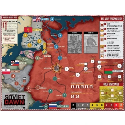 Soviet Dawn: The Russian Civil War 1918-1921 (Deluxe Edition) - настолна игра