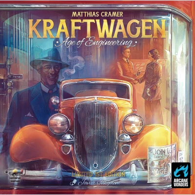 Kraftwagen: Age of Engineering - настолна игра