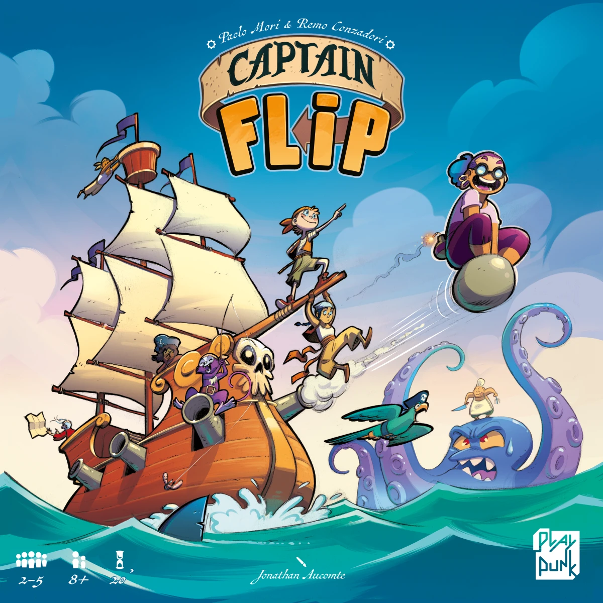 Captain Flip - настолна игра