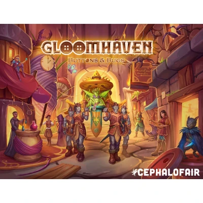 Gloomhaven: Buttons & Bugs - настолна игра