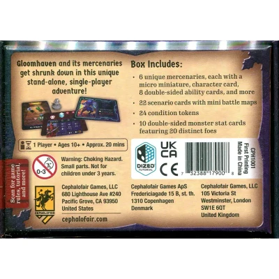 Gloomhaven: Buttons & Bugs - настолна игра