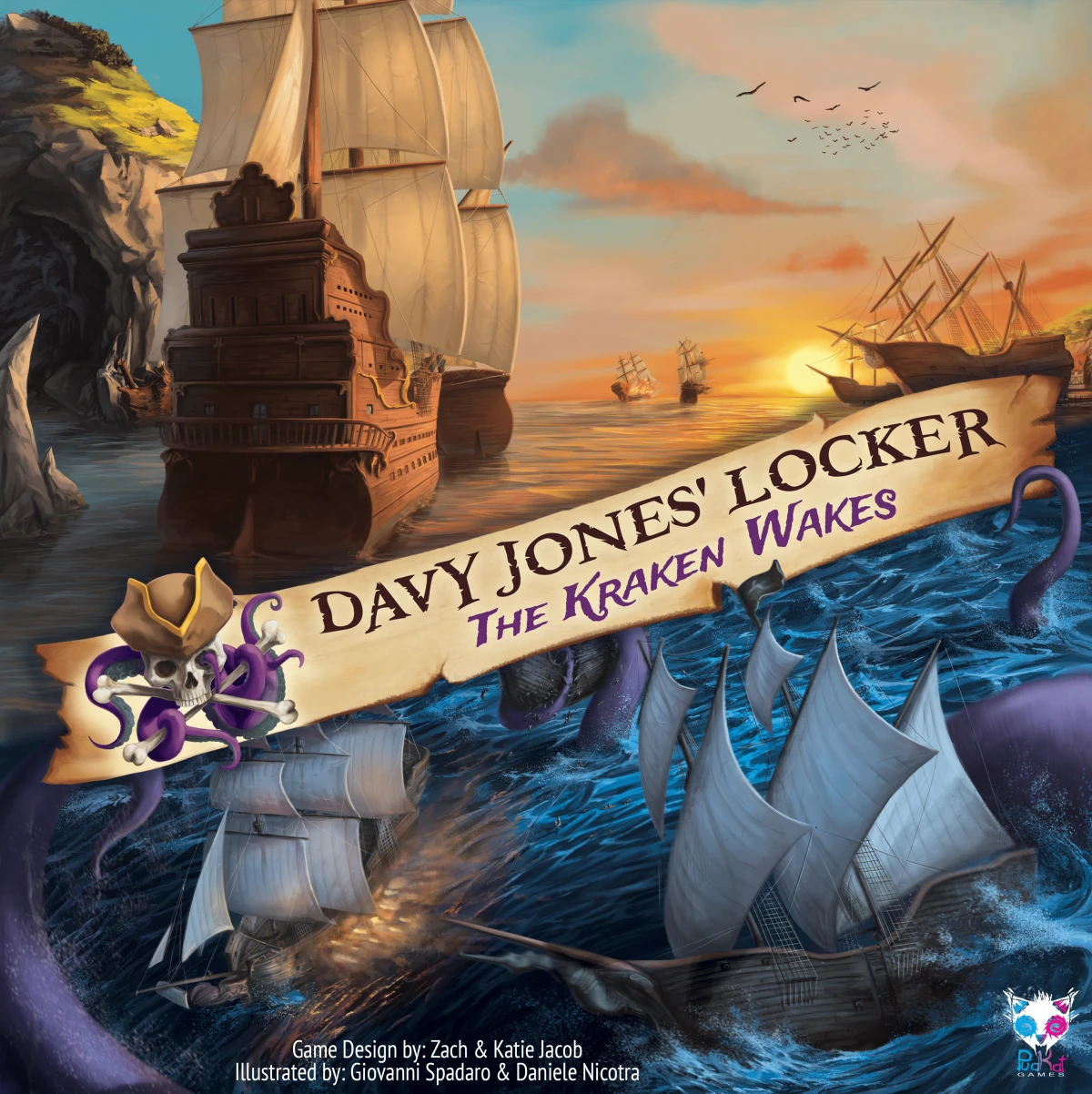 Davy Jones' Locker: The Kraken Wakes - настолна игра