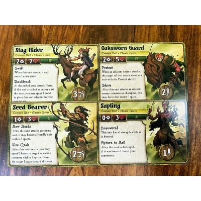Summoner Wars (Second Edition): Chosen Grove Faction Deck - разширение за настолна игра