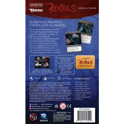 Vampire: The Masquerade – Rivals: Werewolf: Fang & Talon - разширение за настолна игра