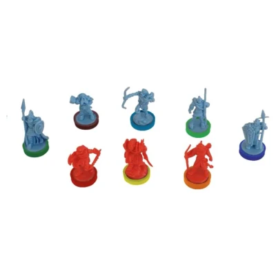 War of the Ring: Coloured Plastic Rings - Core Set
