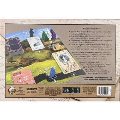 Obsession: Characters Expansion - разширение за настолна игра