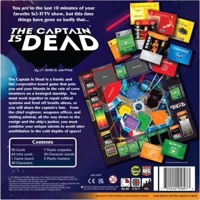 The Captain Is Dead - настолна игра