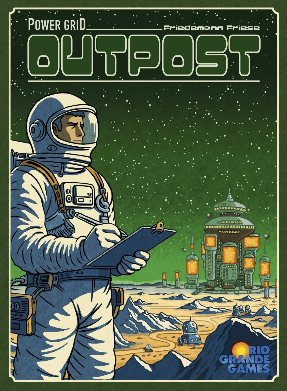 Power Grid: Outpost - настолна игра