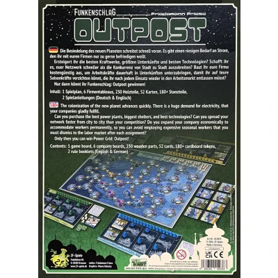 Power Grid: Outpost - настолна игра