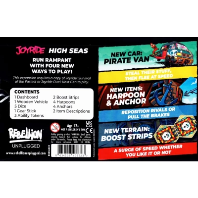 Joyride: High Seas - разширение за настолна игра