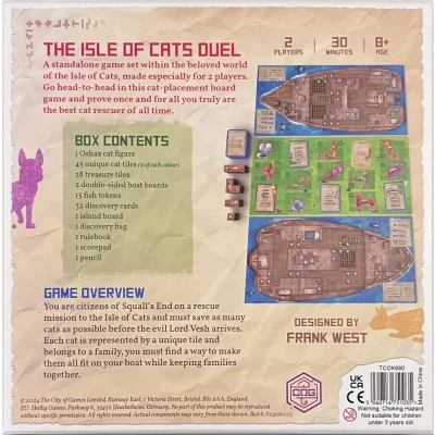 The Isle of Cats Duel - настолна игра