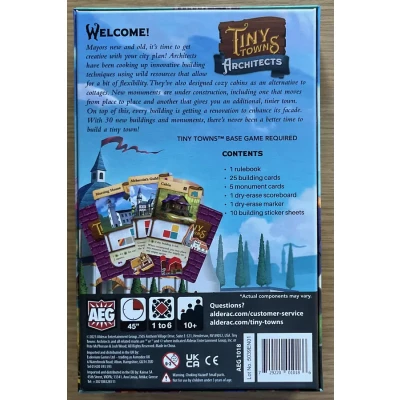 Tiny Towns: Architects - разширение за настолна игра