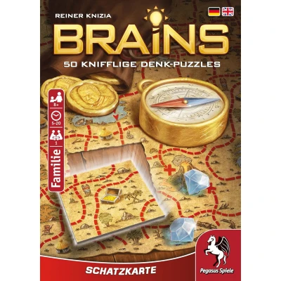 Brains: Treasure Maps- настолна игра