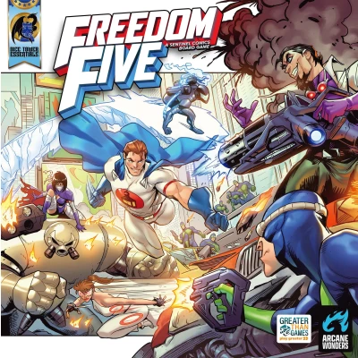 Freedom Five: A Sentinel Comics Board Game - настолна игра
