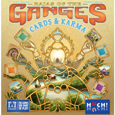 Rajas of the Ganges: Cards & Karma - настолна игра