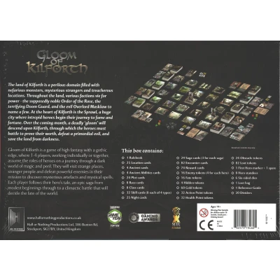 Gloom of Kilforth: A Fantasy Quest Game - настолна игра