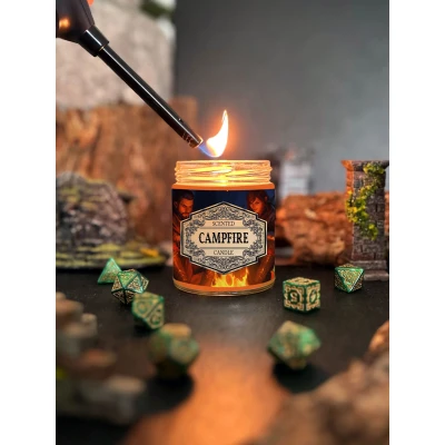 Scented Candle Campfire with Surprise Dice