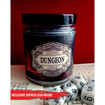 Scented Candle Dungeon with Surprise Dice