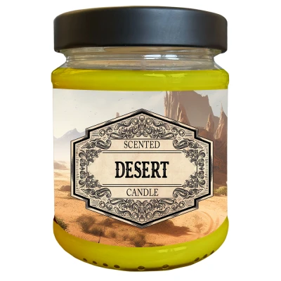 Scented Candle Desert with Surprise Dice