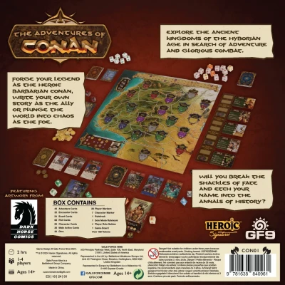 The Adventures of Conan - настолна игра