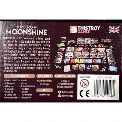 Micro Moonshine - настолна игра