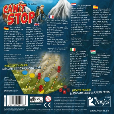 Can't Stop - настолна игра