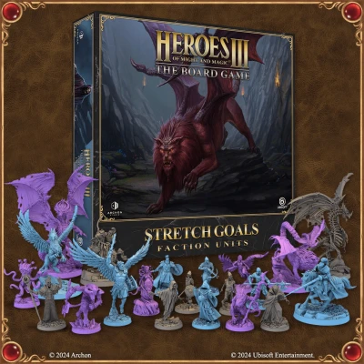 Heroes of Might and Magic III: The Board Game – Stretch Goals Faction Units - разширение за настолна игра