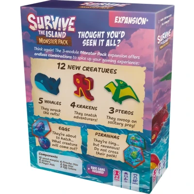 Survive The Island: Monster Pack - разширение за настолна игра