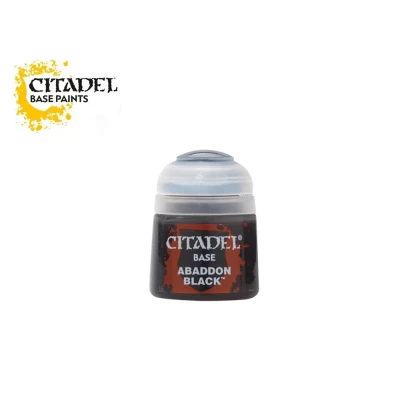 Citadel Paint: Base - Abaddon Black (12 ml)