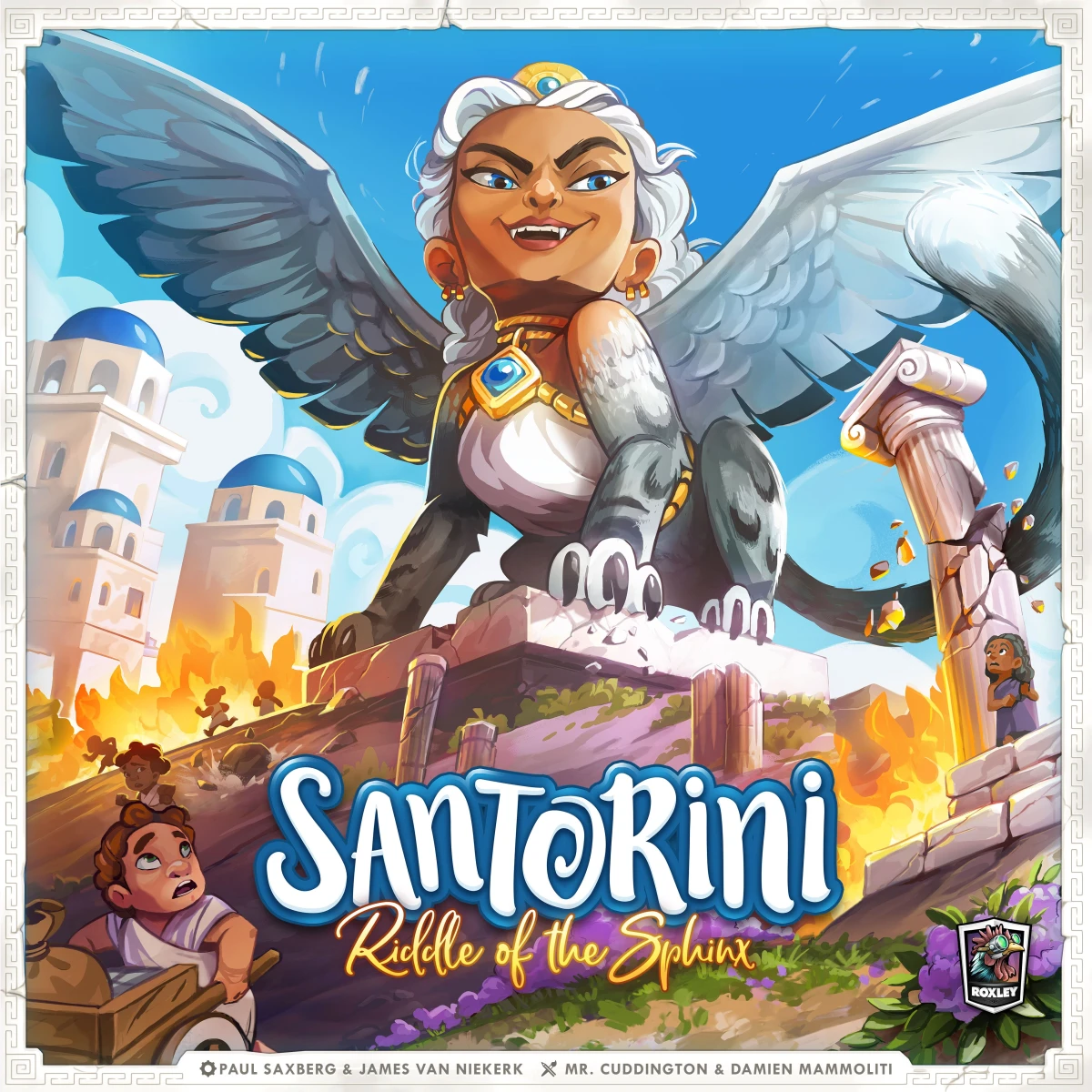 Santorini: Riddle of the Sphinx - разширение за настолна игра