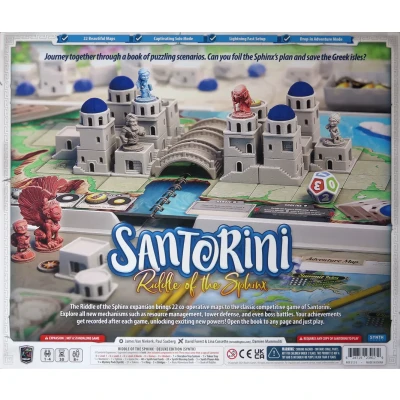Santorini: Riddle of the Sphinx - разширение за настолна игра
