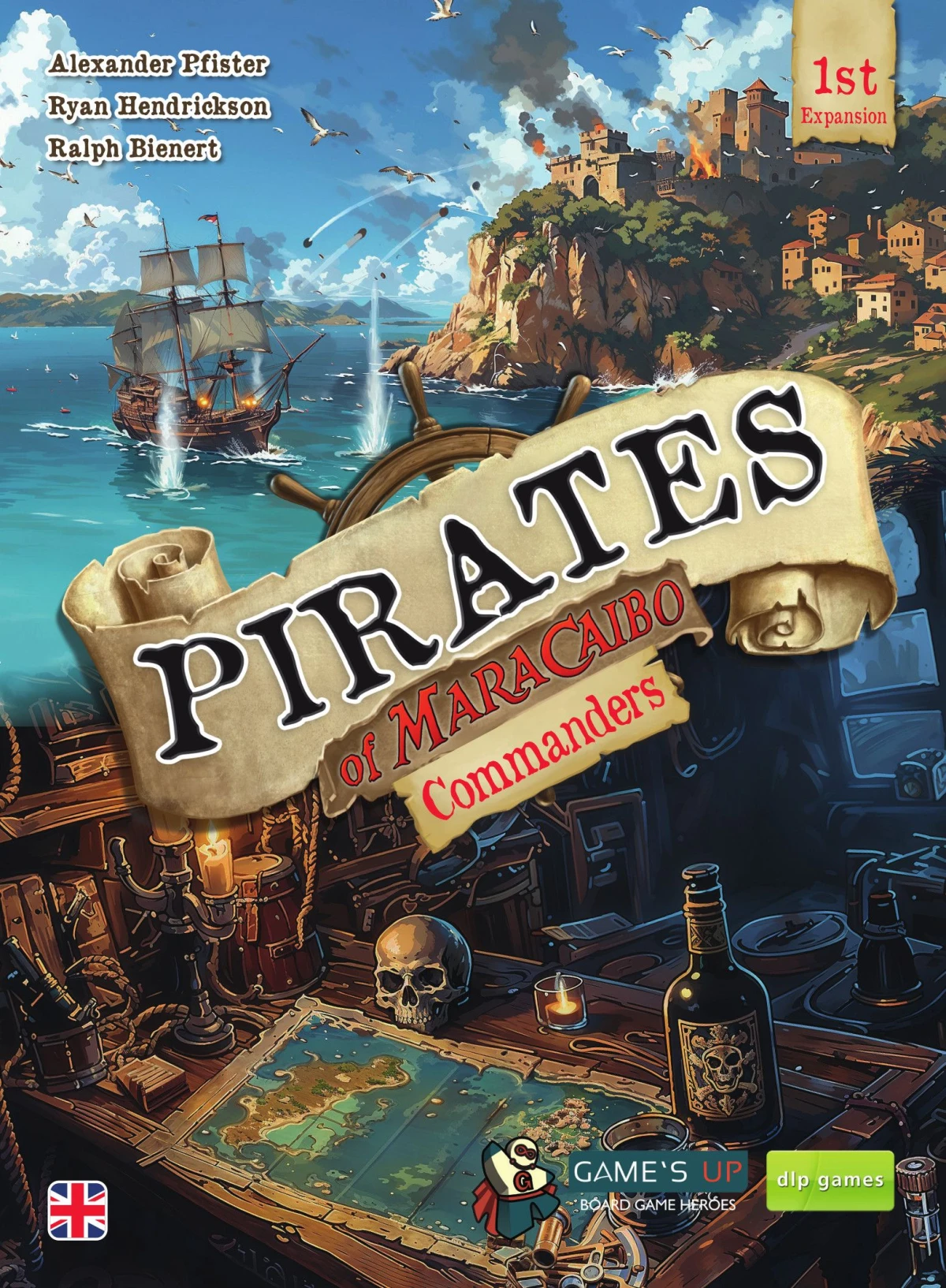 Pirates of Maracaibo: Commanders - разширение за настолна игра