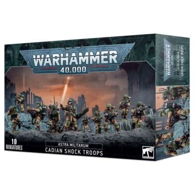 Warhammer 40,000: Astra Militarum - Cadian Shock Troops