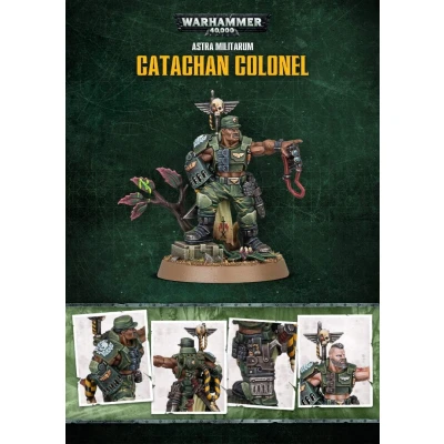 Warhammer 40,000: Astra Militarum - Catachan Colonel (Commemorative Series)
